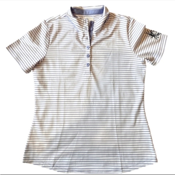 Greg Norman Collection Tops - Greg Norman Woman's Medium Play Dry
Short Sleeve Golf Shirt